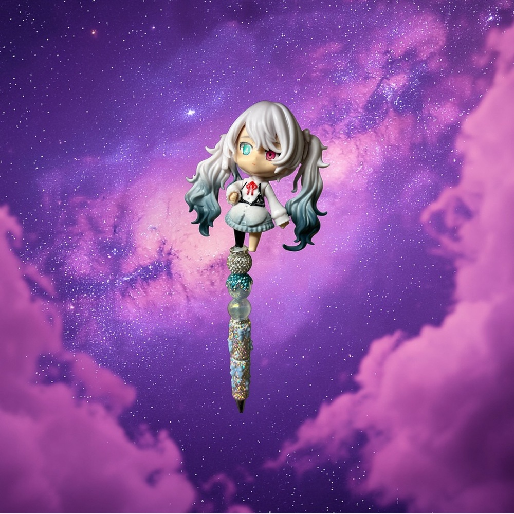 Anime Figure Pen with Gradient Hair